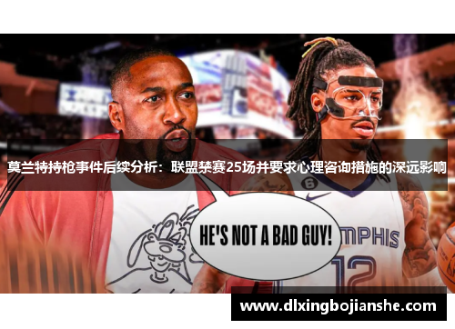 莫兰特持枪事件后续分析：联盟禁赛25场并要求心理咨询措施的深远影响